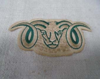 Vintage 60s Pennridge Rams Sew On Uniform Patch