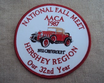 Rare Vintage Ford Car Club Iron On Jacket Hat Coveralls Uniform Patch Crest B Rare Vintage Ford Car Club Iron On Jacket Hat Coveralls Uniform Patch Crest B