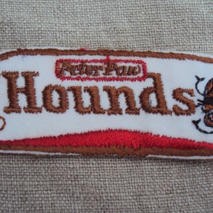 Vintage 1980s Hounds Peter Paw Comic  Sew On Patch