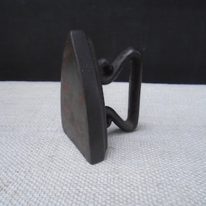 Antique RARE Miniature Flat Iron Stove Salesman Sample Child's Toy
