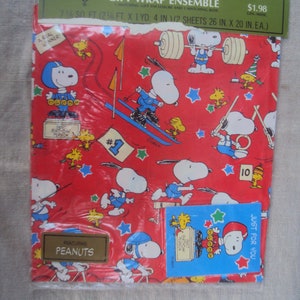 Peanuts® Snoopy Happy Birthday Wrapping Paper, 17.5 sq. ft.