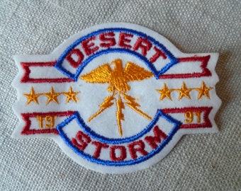 Desert Storm Persian Excursion Iron On Patch 3" Licensed by Eagle Emblems PM0189 