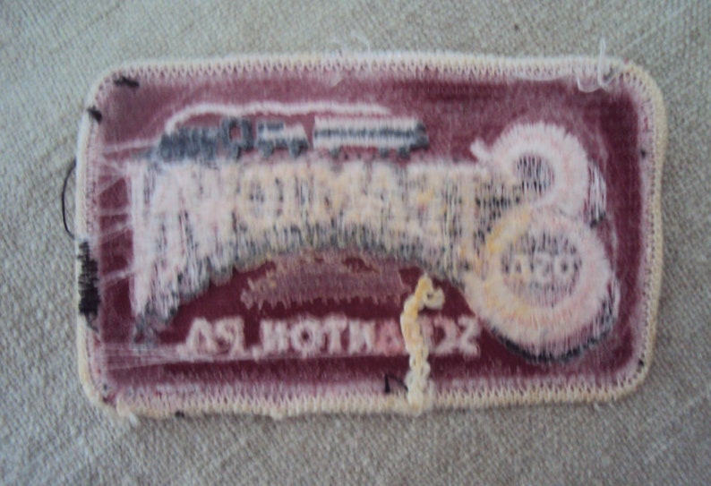 Vintage SteamtownUSA Scranton PA Train Travel Patch