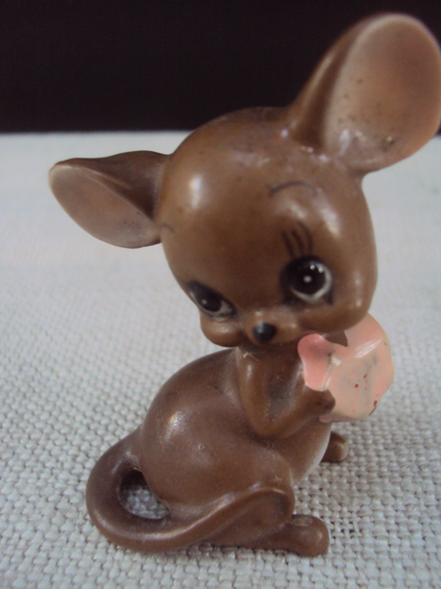 Vintage Josef Original Little Sweetheart Mouse Figurine 1960s