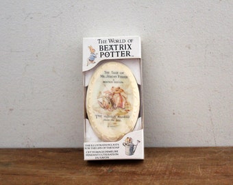 Vintage Beatrix Potter Peter Rabbit Soap The Tale of Jeremy Fisher