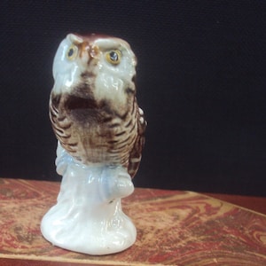 Tiny Vintage Goebel West  Germany  Owl Figurine