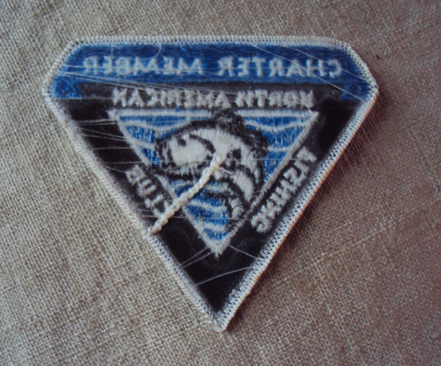 Insigne émaillé Vintage – Nottingham Anglers Association – Pêche – Fabriqué En Angleterre