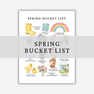 Seasonal Bucket List Printable | Cozy Year-Round Activities (Digital Download) image 3