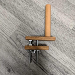 Warping Clamp | warping post | warping peg | weaving tool | direct warping | large skein winding | Made in Great Britain