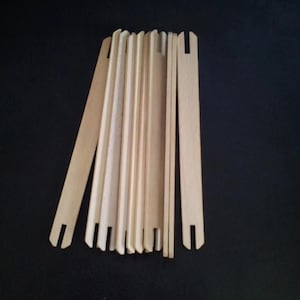 Weaving Shuttles 10 pcs for Weaving loom 5 Sizes Available Made in Great Britain