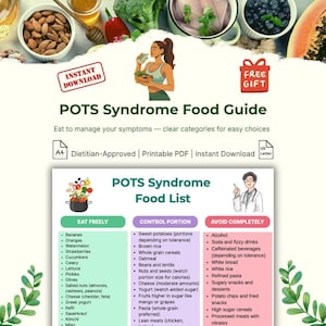 POTS Food Guide afdrukbare pdf | Dysautonomie Dieetbehandeling