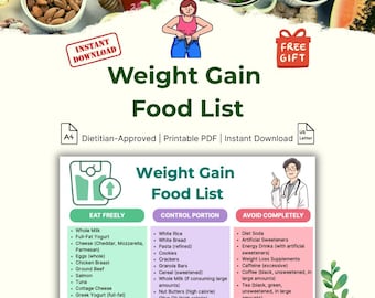 Weight Gain Food List: Healthy High-Calorie Foods for Muscle Building