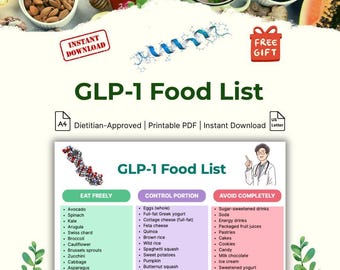 GLP‑1 Food List: 114 Foods for Weight Loss & Diabetes Management