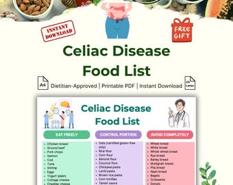 Celiac Disease Food List: Complete Gluten-Free Foods Guide - 120+ Products Organized by Category