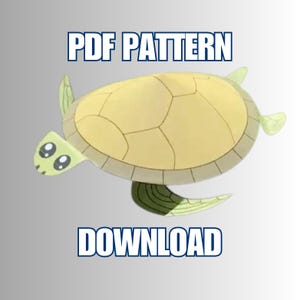 3D Paper Turtle Printable Colour in + Coloured Turtle Craft Activity for Kids