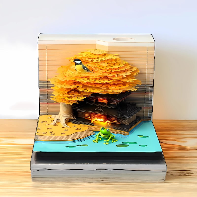 3d Tear Away Calendar Etsy