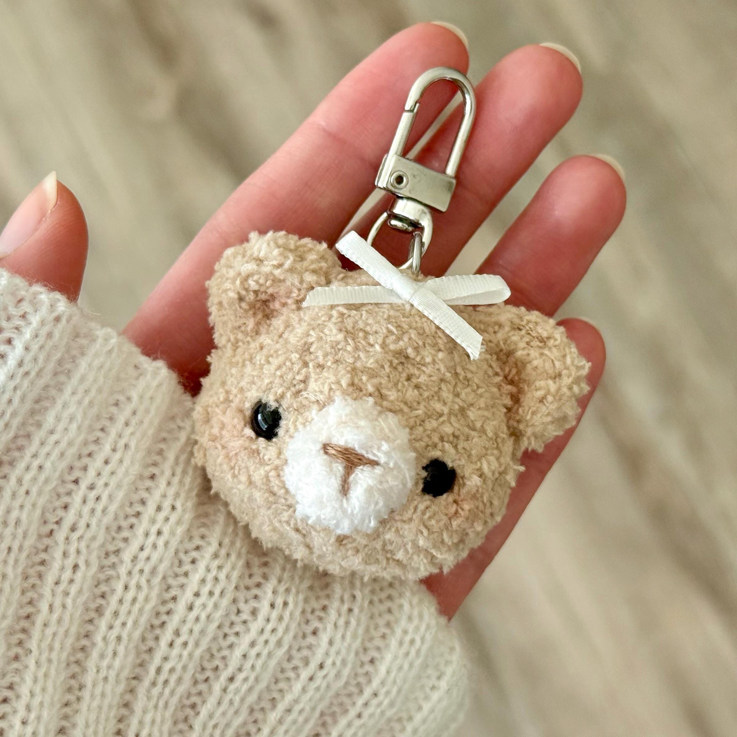 ファンシーアラモード＊ビキニBear Plush Key＊くま キーホルダー Crochet Sweet Teddy Bear Mochi Keychain | Cute Handmade Amigurumi