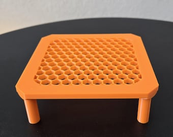 Adjustable PETG Protein Skimmer Stand for Aquarium Sump, Reef Safe Base USA Made