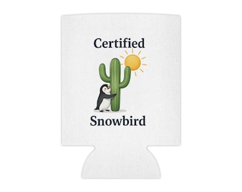 Enfriador de latas certificado Snowbird / Enfriador de latas Penguin Cactus Sun