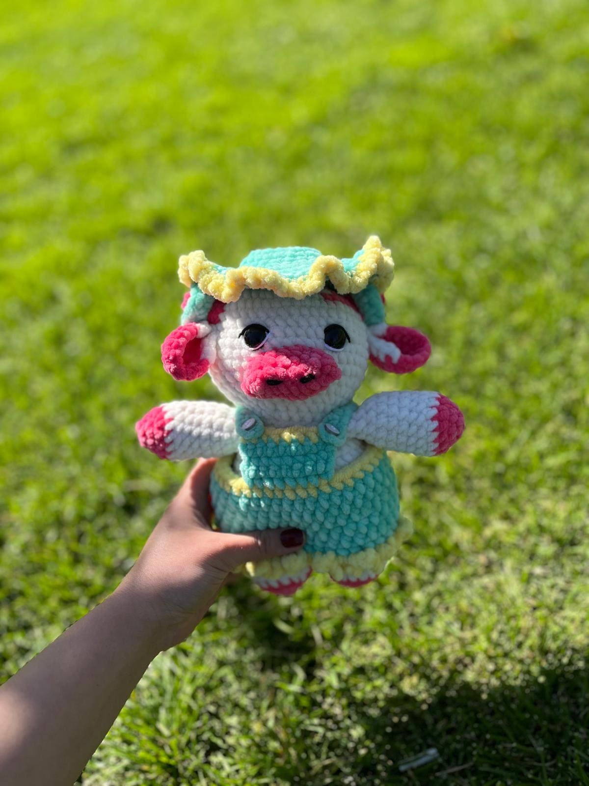 30 Adorable Cow Plush Crochet Patterns for Farmhouse Decor, Gifts, and Cozy Displays 4 Pink Mooçi Cow Plush Crochet Pattern