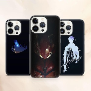 Anime Phone Case Sung Jin-Woo Cover for iPhone 16 15 14 Pro max 13 13 Pro 12 11 XR fits Samsung a36 a56 a05 S25 Samsung a05s s23 s24