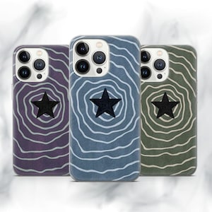 Twinkle Star Phone Case Glowing Star Cover for iPhone 16 15 14 Pro max 13 13 Pro 12 11 XR fits Samsung a36 a56 a05 S25 Samsung a05s s23 s24