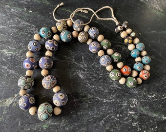 tribute warring states bead necklace China