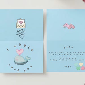 Eu te amo, mãe / Cartão de dia dos namorados / ANDREAS DIGITAL PRINTS