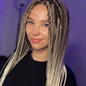 Lot de tresses double embouts extension de tresses tresses synthétiques extensions de cheveux styles de tresses aspect naturel