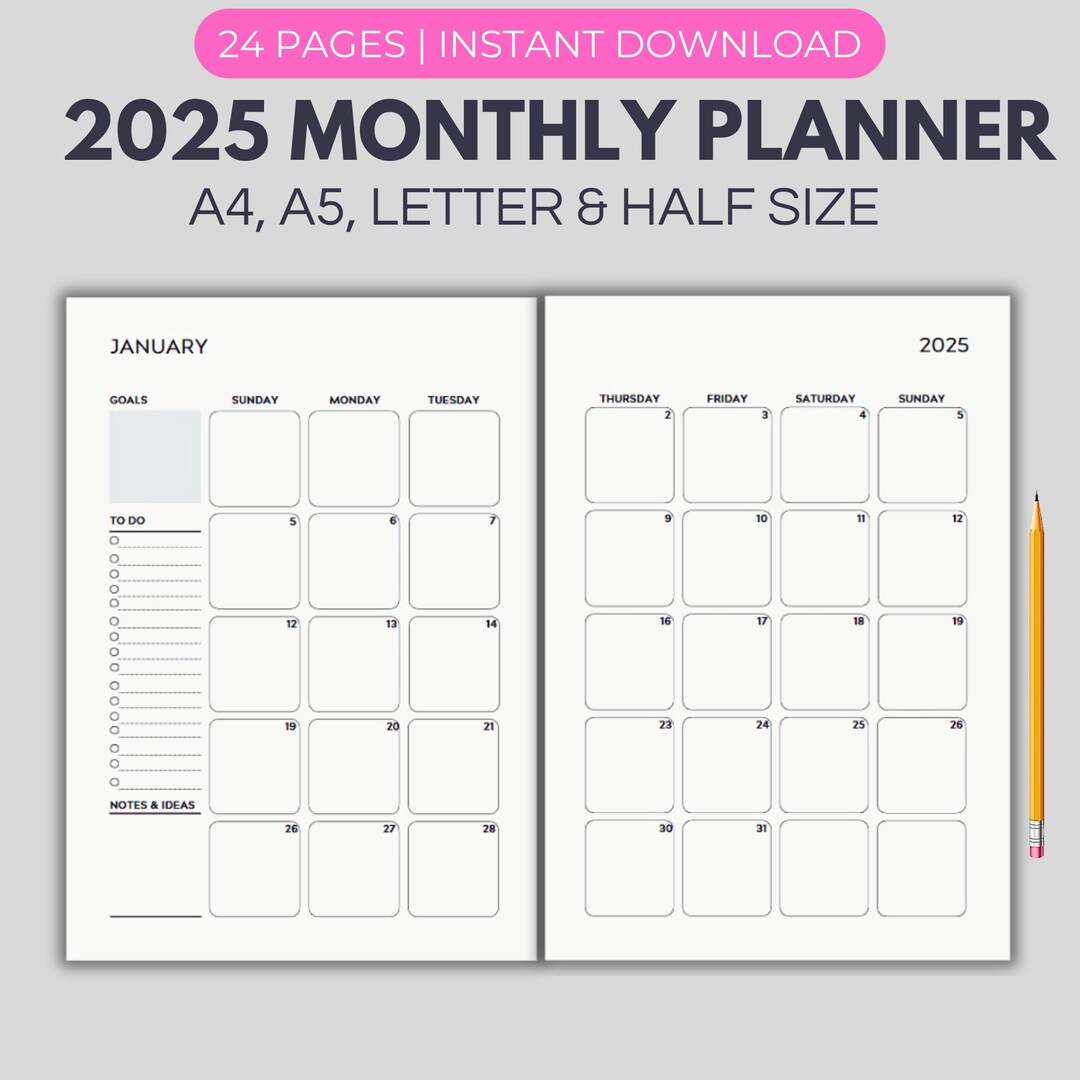 2025 Digital Monthly Planner - Il 1080xN.6671762647 2j07 
