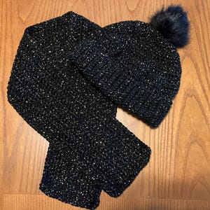 Black Shimmer Winter Set