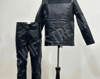 Darth Vader Leather Suit Custom Cosplay Screen Accurate inspired by Starwars Cosplay Costume vader biker jacket gifts for him