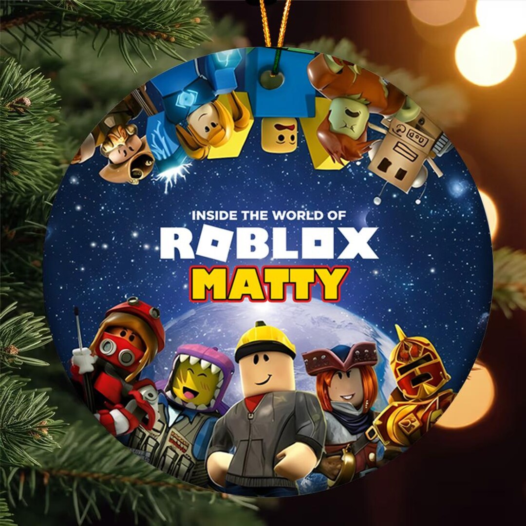 Roblox Christmas Ornament With Name 2025 Custom Roblox Il 7s5b 