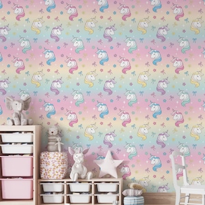 Magical Unicorn Wall Decals - Wall Decor, Gift for Her, Unicorn Decor, Nursery Decor, Gift for Daughter, Unicorn, Vinyl Wall Decals