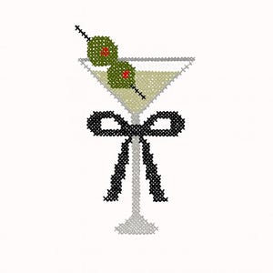 Lienzo de bordado de Dirty Martini