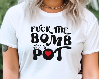 Poker Bomb Pot T-Shirt, Unisex Tee for Card Game Fans, Poker Player Gift, Casino Apparel, Funny Poker Quote Shirt