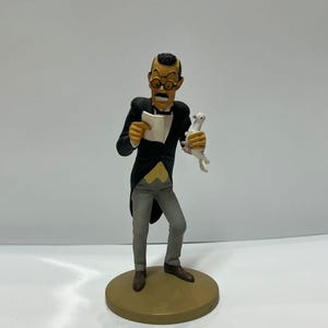 Offizielle Tim und Struppi-Statuette – Mitsuhirato und Taube – Der blaue Lotus – Seite 48 – selten – Moulinsart 2015 – Hergé