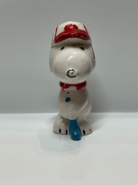 ヴィンテージ セラミック スヌーピー ゴルファー - Etsy 日本