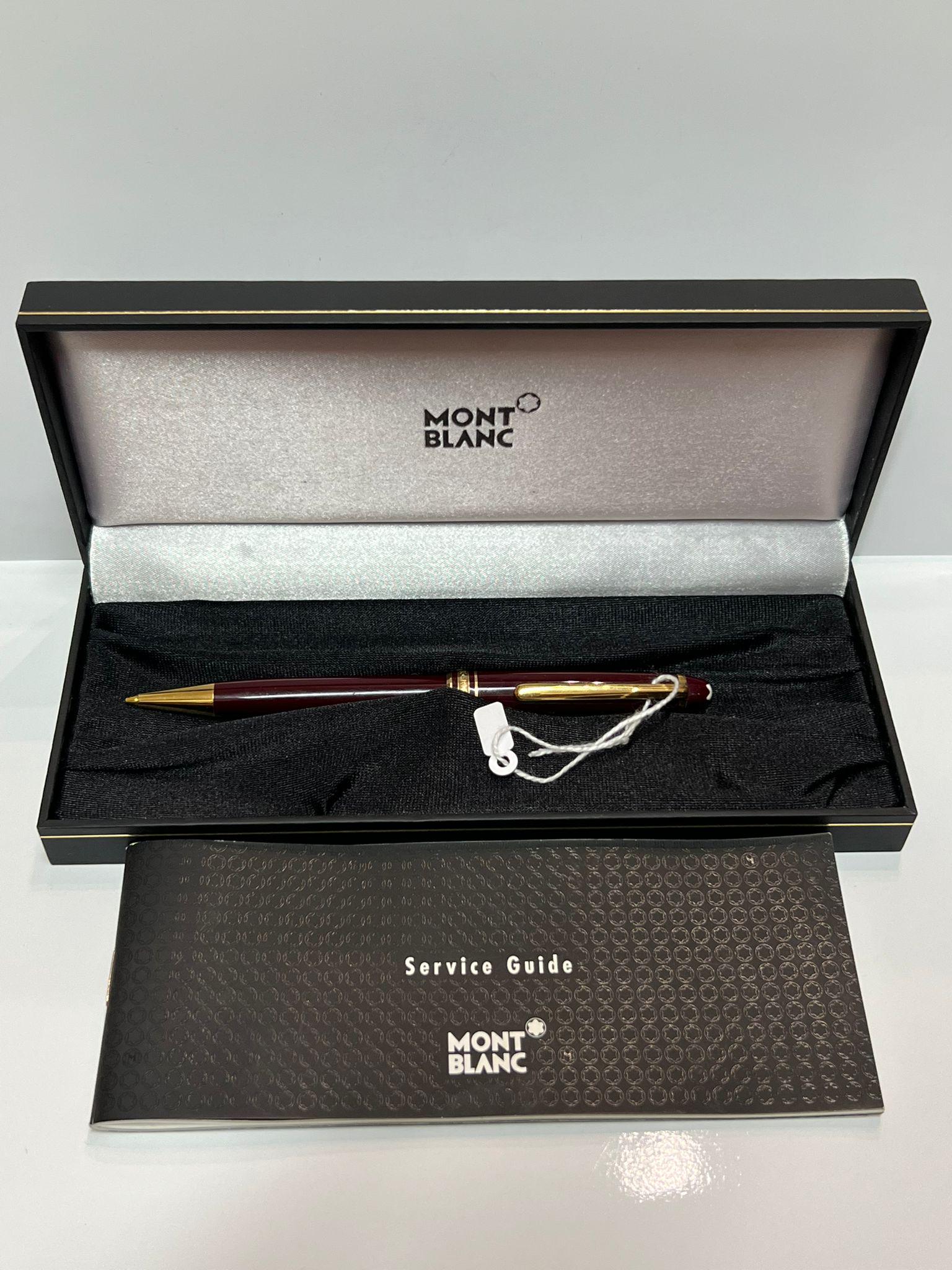 Vintage Montblanc Meisterstuck Bordeaux Mechanical Pencil - NºMC
