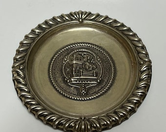 Antique Sterling Silver Tray - Art Nouveau - Art Deco - Sterling Silver Portuguese .833