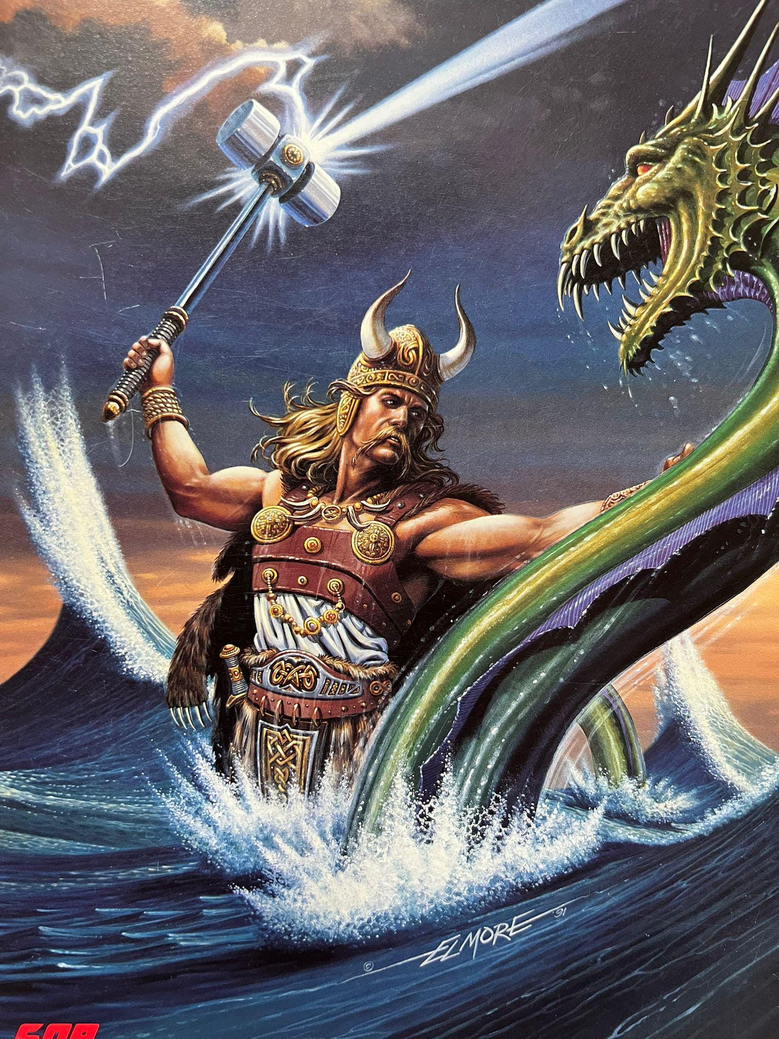 Vintage Reflections of Myth Larry Elmore Sketch Book Vol1 - 1993