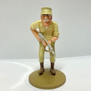 Official Tintin statuette – The general Alcaraz of Pícaro - Tintin and the Pícaros - page 40 – rare – Moulinsart 2015 – Hergé