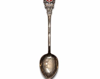 Vintage Souvenir Spoon in sterling silver .800 - Switzerland
