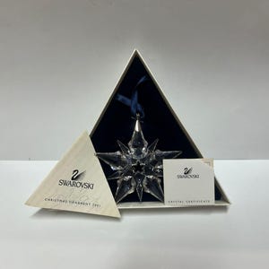 Swarovski Ornament 1991 - Etsy