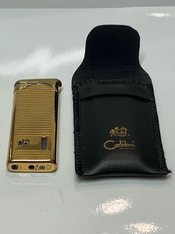 Colibri イタリア製 陶器ライター アンティーク Vintage Lighter Colibri - Gold Plated Lighter - Etsy
