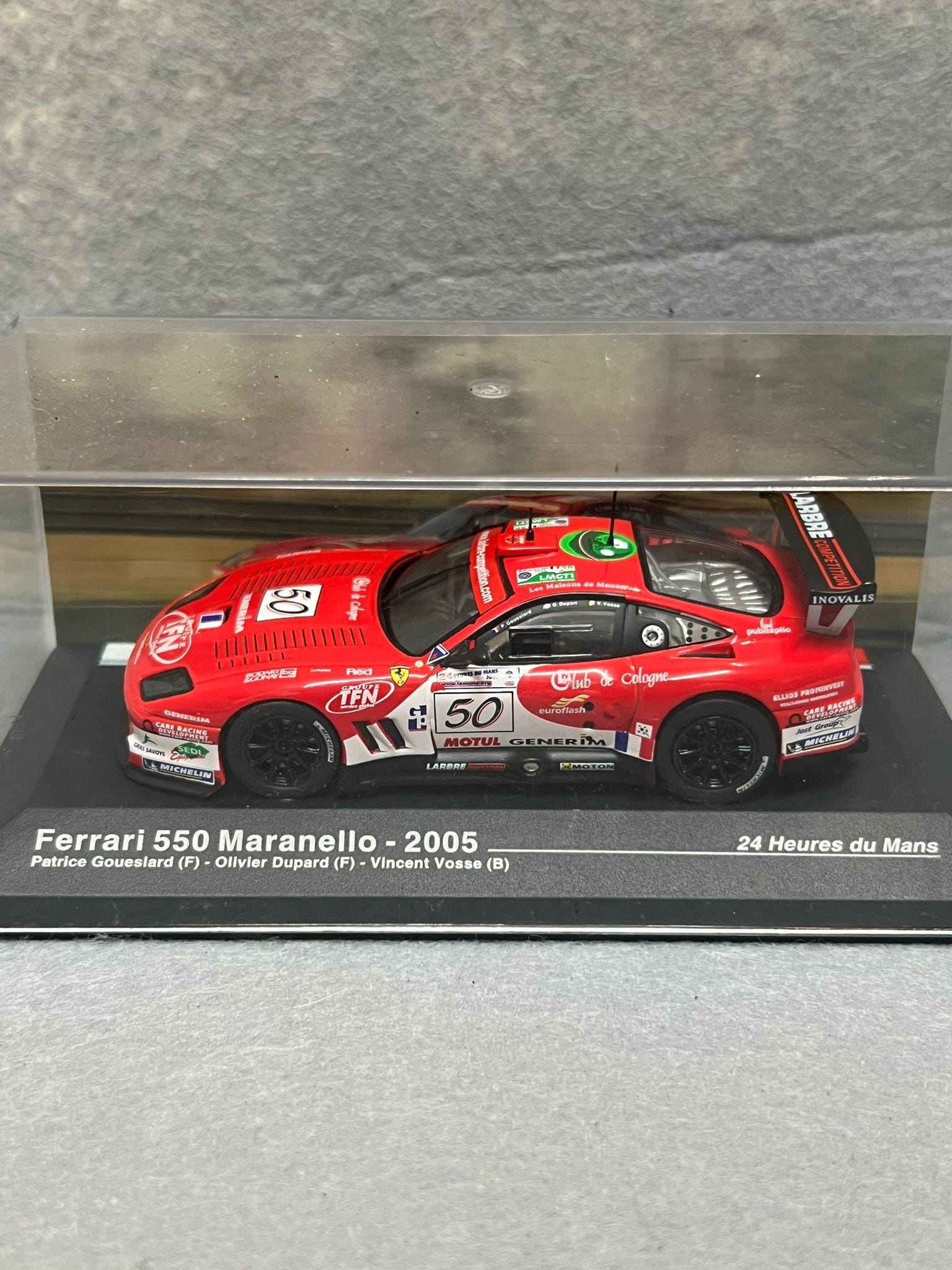 IXO SB 1/43 - Ferrari F550 Le Mans 2005 N°50