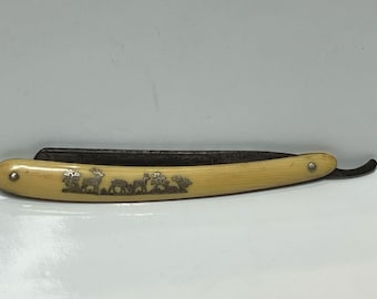 Antique/Vintage Gebr. Weyersberg Ohligs Solingen 1927 - Germany Trumpet Straught Razor