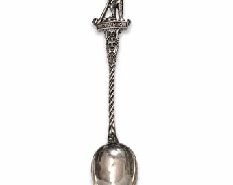 Vintage Souvenir Spoon in sterling silver .800 - Switzerland