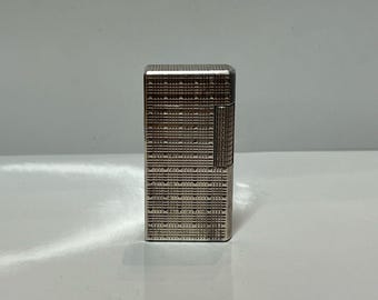 Vintage Lighter Dunhill 70 London - Silver Plated Lighter