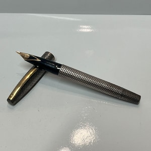 Vintage Sheaffer Imperial Sterling Silver - 14kt NIB - Fountain Pen - Made in USA